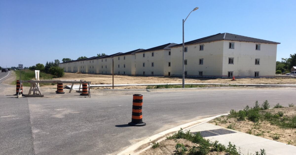 Construction in Leamington