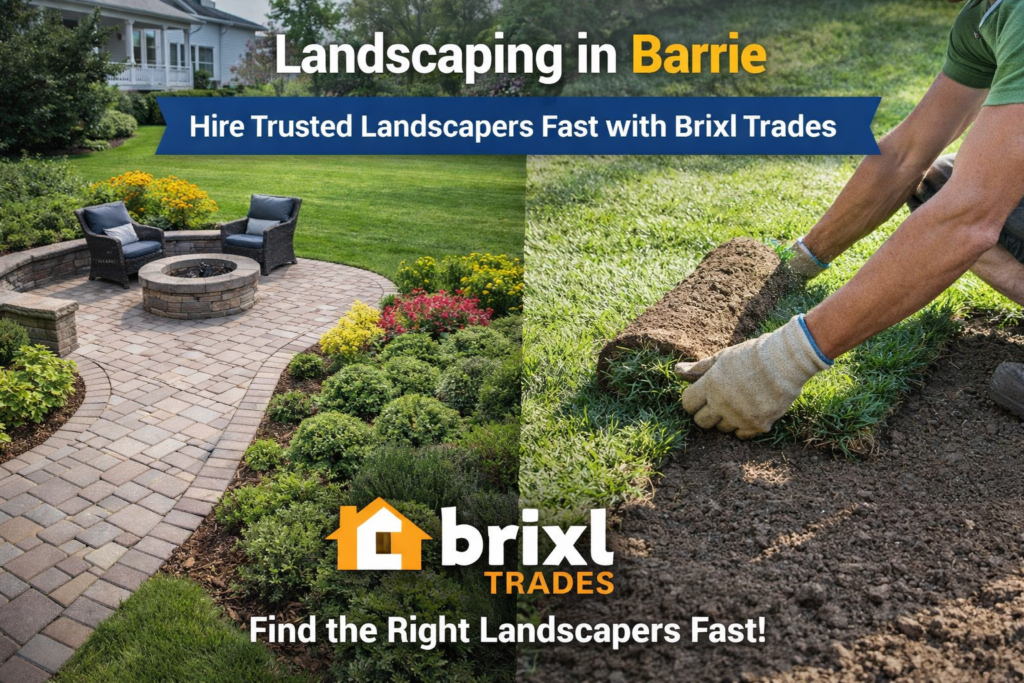 Landscaping in Barrie